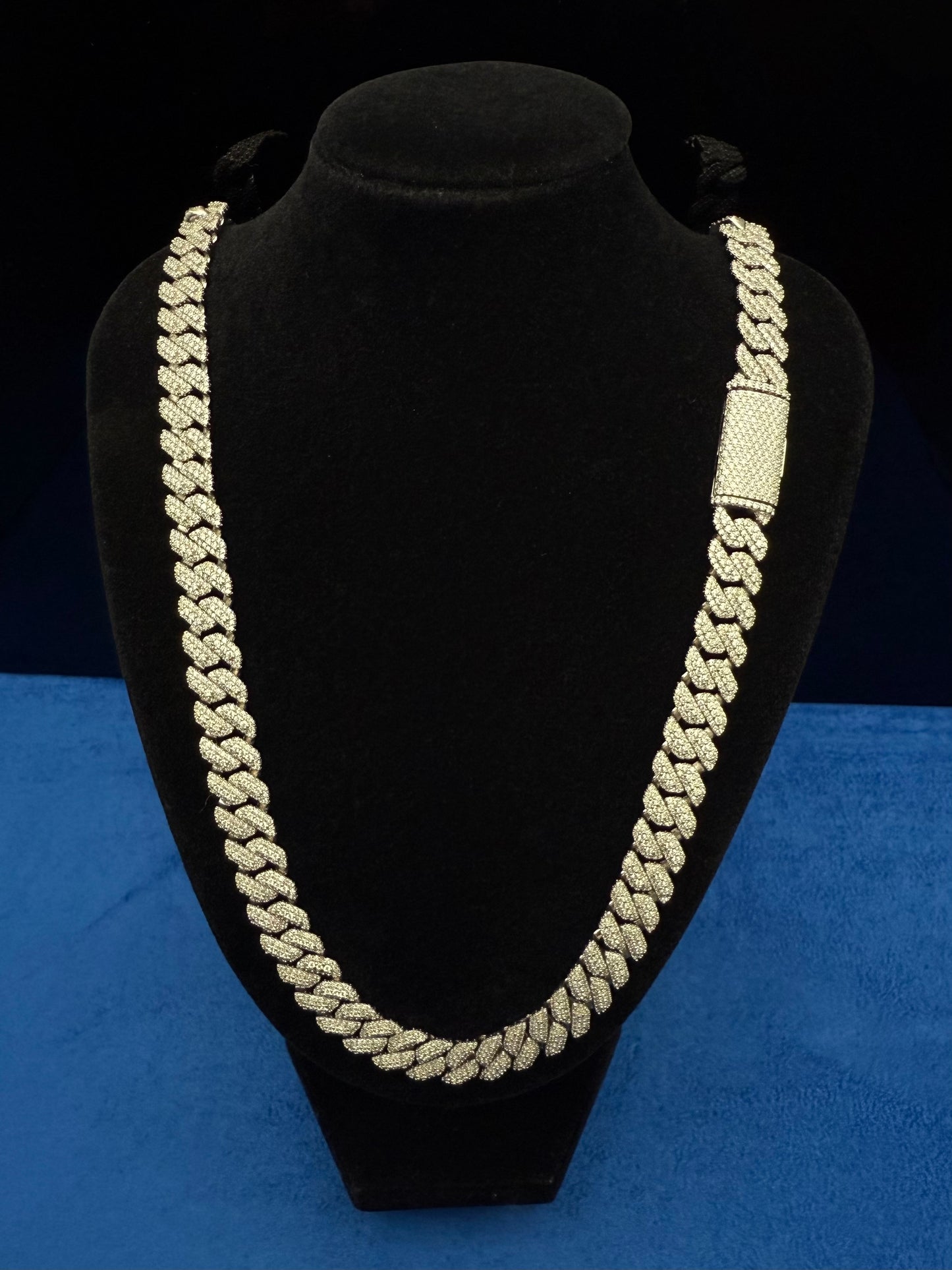 Honeycomb Cuban Link Chain 10MM