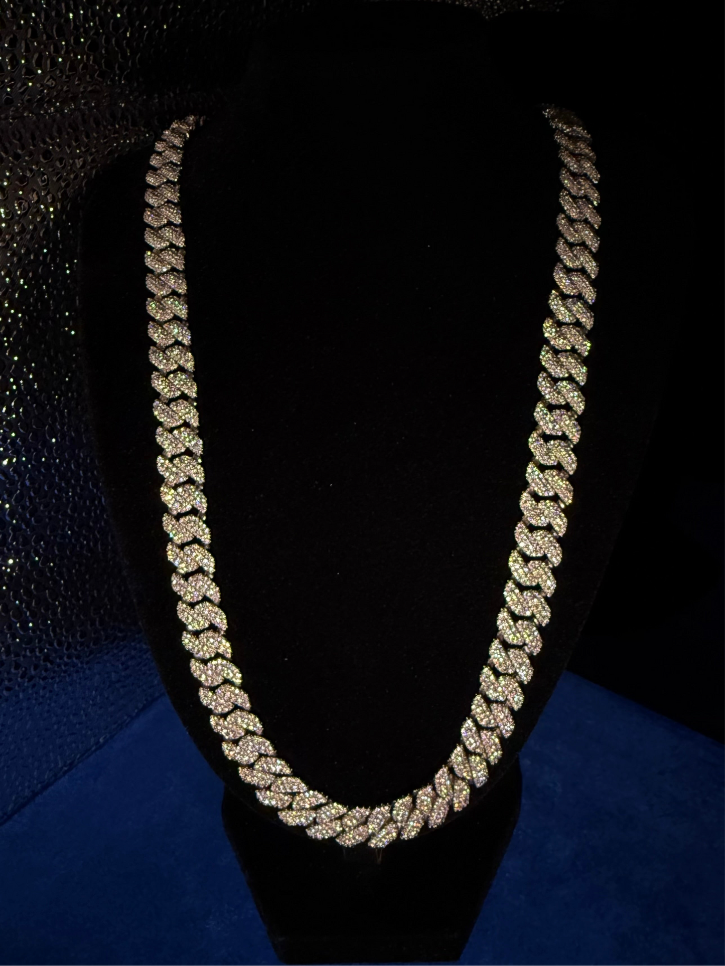 Honeycomb Cuban Link Chain 10MM