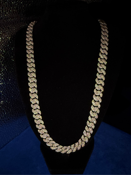 Honeycomb Cuban Link Chain 10MM