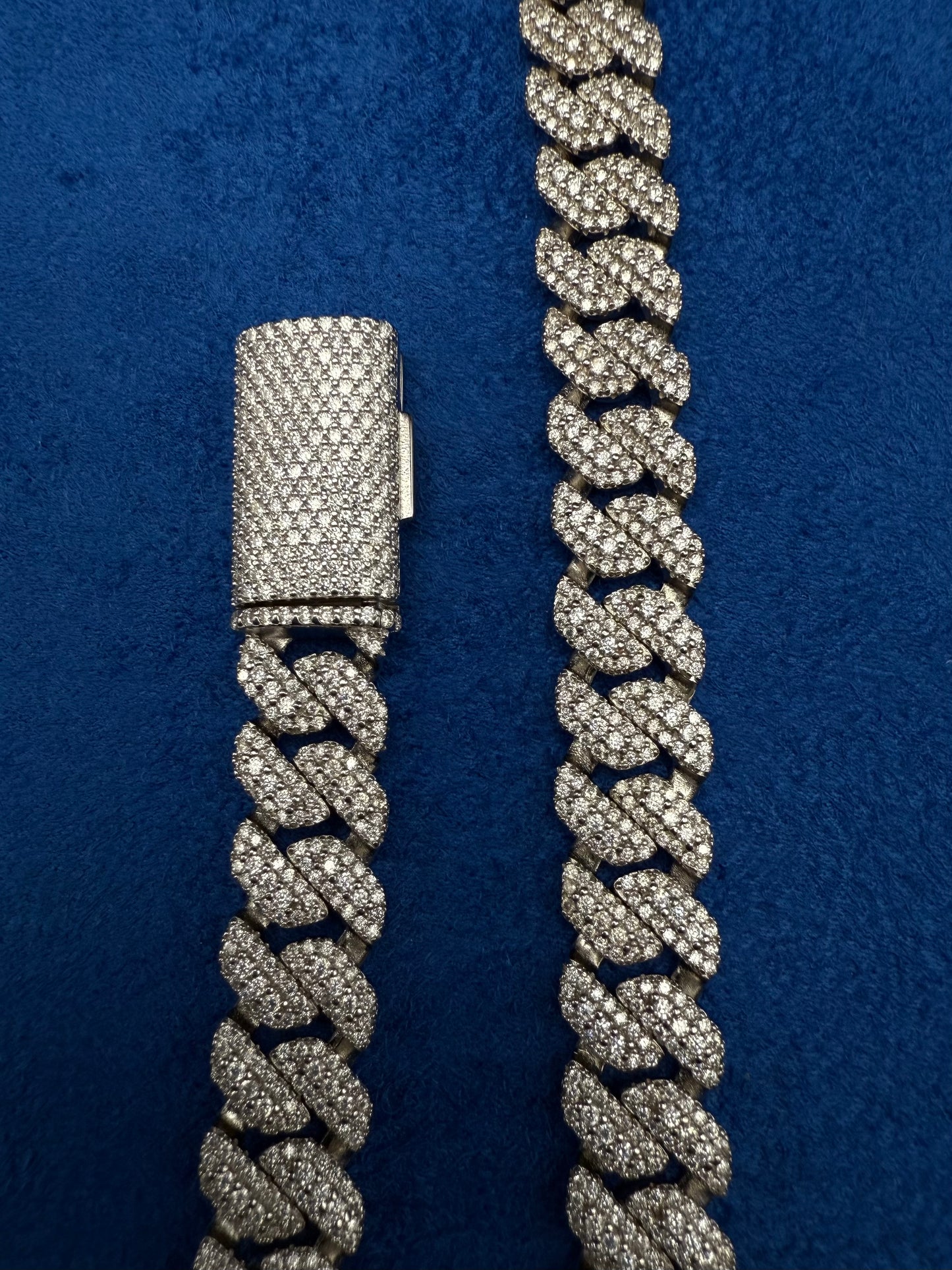 Honeycomb Cuban Link Chain 10MM