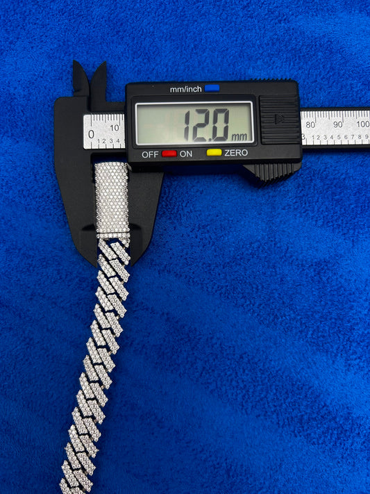 Prong Cuban Link Bracelet 12MM