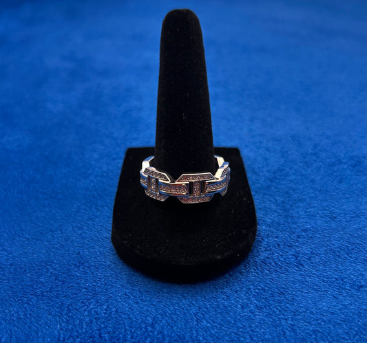 Moissanite Eternity Ring